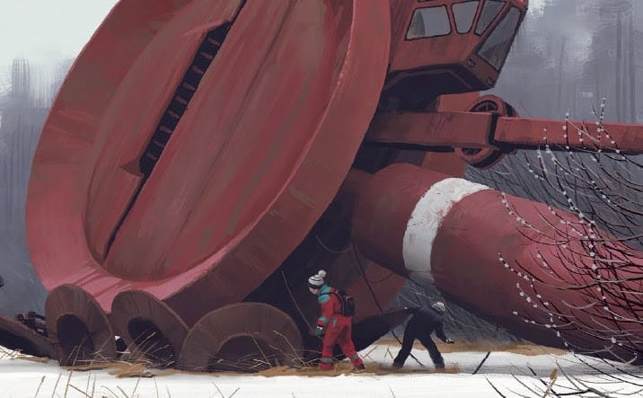 Our friends the machines and other mysteries, Our Friends the Machines and Other Mysteries – Tales from the Loop, Yawning Portal